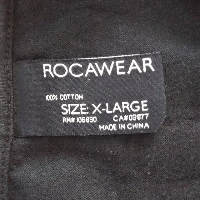 Rocawear(ロカウェア)のロカウェアの黒Tシャツ メンズのトップス(Tシャツ/カットソー(半袖/袖なし))の商品写真