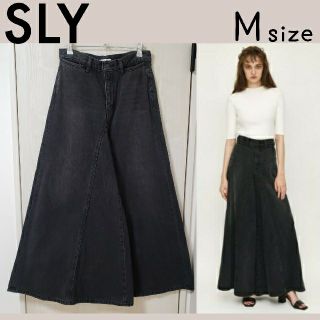 スライ(SLY)の【美品】SLY REMAKE JW WIDE LEG PT-E  ワイドデニム(デニム/ジーンズ)