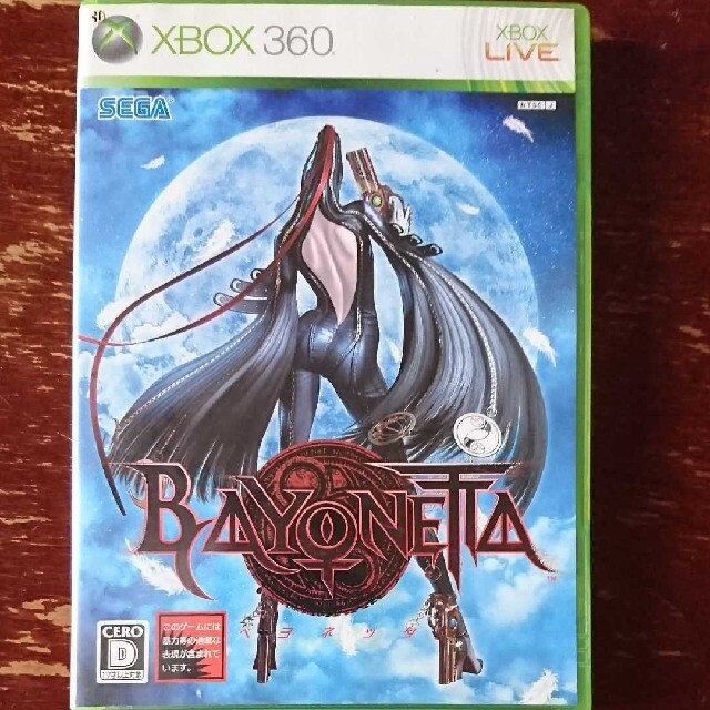 Xbox360(エックスボックス360)のBAYONETTA エンタメ/ホビーのゲームソフト/ゲーム機本体(家庭用ゲームソフト)の商品写真