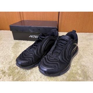 ナイキ(NIKE)のAirMax720 Black Mesh 27cm(スニーカー)