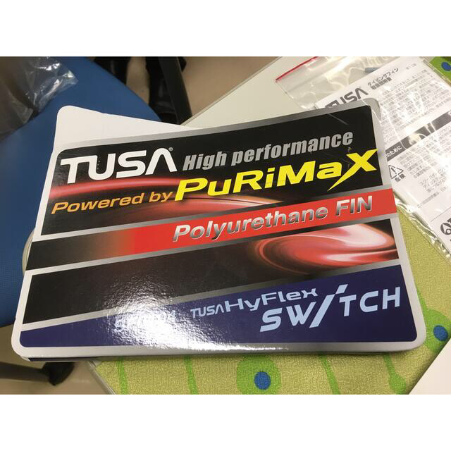 TUSA(ツサ)のTUSA HyFlex SWITCH ダイビング 用 フィン Mサイズ スポーツ/アウトドアのスポーツ/アウトドア その他(マリン/スイミング)の商品写真