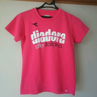 ディアドラ(DIADORA)のdiadora Tシャツ ピンク150cm(Tシャツ/カットソー)