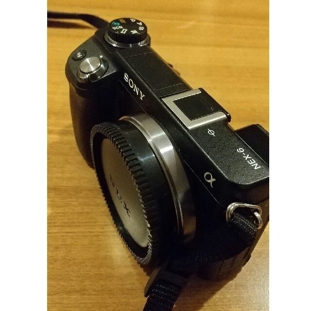 SONY(ソニー)のSony NEX-6 ボディ (出品、今週末まで) スマホ/家電/カメラのカメラ(ミラーレス一眼)の商品写真