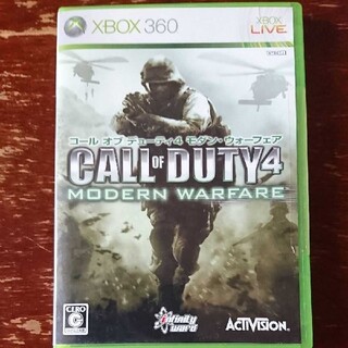 エックスボックス360(Xbox360)のCALL OF DUTY4(家庭用ゲームソフト)