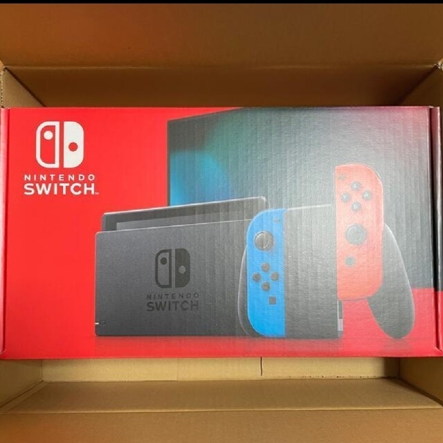 Nintendo Switch - 新品未開封 任天堂Nintendo Switchネオンブルー/(R