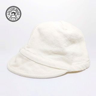 ビームス(BEAMS)の美品 DECHO✨デコー 塩縮加工太畝コーデュロイ ボールキャップ コメキャップ(キャップ)