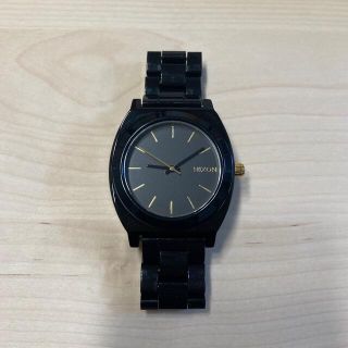 ニクソン(NIXON)のNIXON TIME TELLER BLACK GOLD(腕時計)