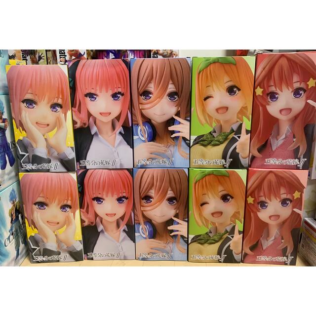5等分の花嫁 初期版 フィギュア コンプリート まとめ売り 各2体ずつ