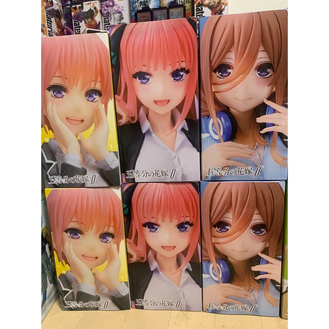 5等分の花嫁 初期版 フィギュア コンプリート まとめ売り 各2体ずつ
