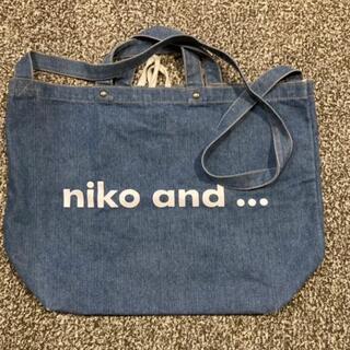 ニコアンド(niko and...)のニコアンド デニムショルダーバッグ(ショルダーバッグ)