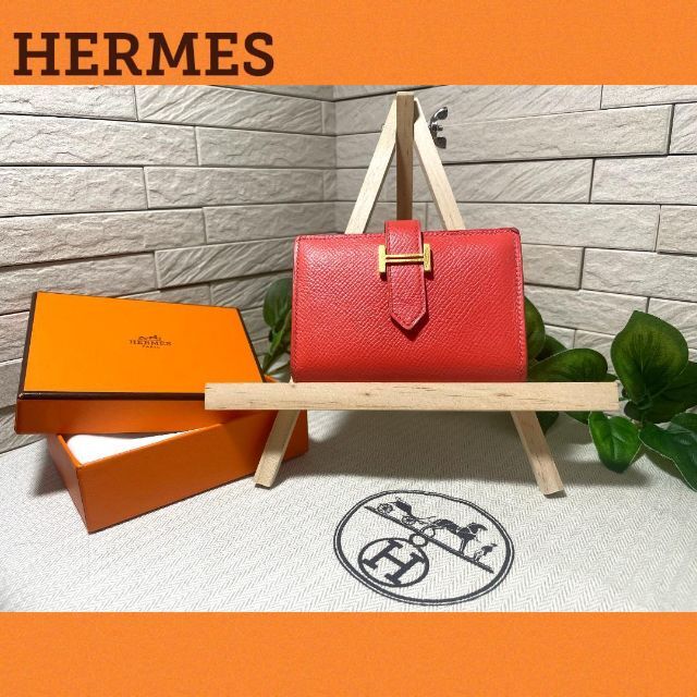 Hermes ️美品 ️HERMESエルメス ヴォーエプソンベアンミニ コインケース