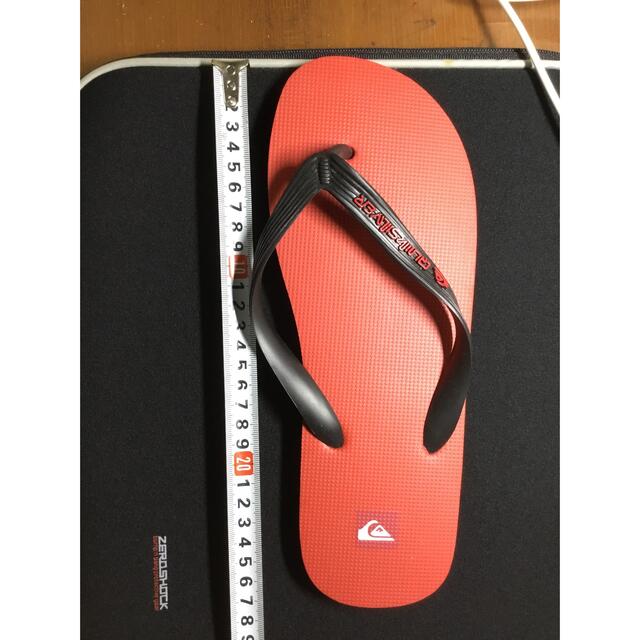QUIKSILVER(クイックシルバー)のQuick silverビーチサンダル　未使用品 メンズの靴/シューズ(サンダル)の商品写真