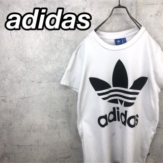 アディダス(adidas)の希少 90s アディダス Tシャツ ビッグプリント (Tシャツ/カットソー(半袖/袖なし))