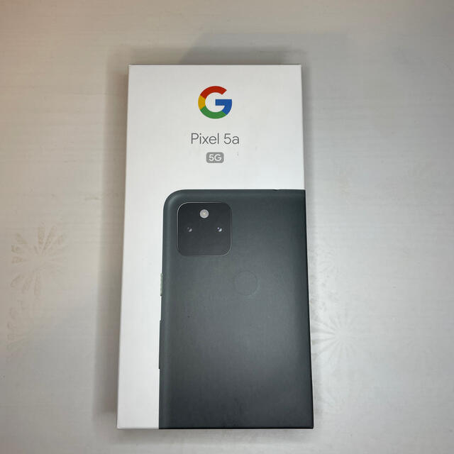 【美品】SIMフリーPixel5a 128GB MostlyBlack