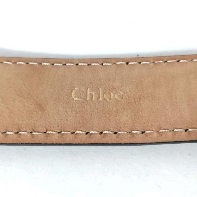 Chloe(クロエ)のクロエ ベルト L - レザー×金属素材 レディースのファッション小物(ベルト)の商品写真