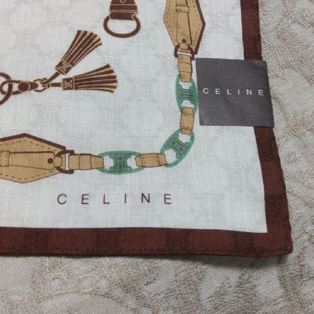 celine(セリーヌ)のセリーヌ　CELINE 　ハンカチ レディースのファッション小物(ハンカチ)の商品写真