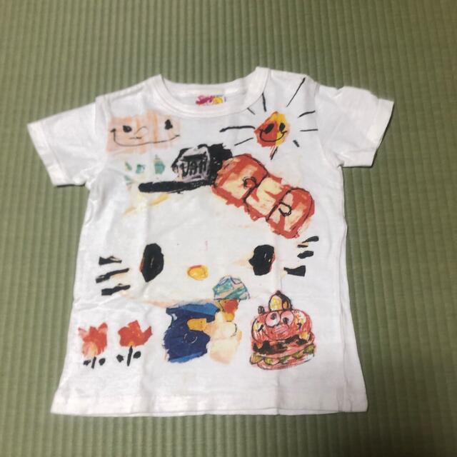 JAM(ジャム)のJAM キティコラボTシャツ　120 キッズ/ベビー/マタニティのキッズ服女の子用(90cm~)(Tシャツ/カットソー)の商品写真