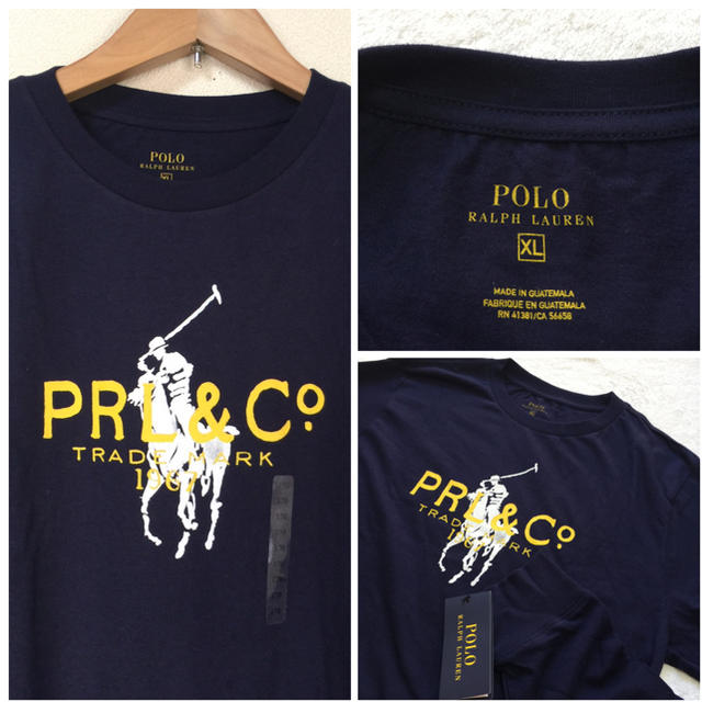 POLO RALPH LAUREN(ポロラルフローレン)のSALE☆定価8,100円☆新品✨POLOラルフローレン 長袖 プリントTシャツ メンズのトップス(Tシャツ/カットソー(七分/長袖))の商品写真