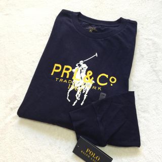 ポロラルフローレン(POLO RALPH LAUREN)のSALE☆定価8,100円☆新品✨POLOラルフローレン 長袖 プリントTシャツ(Tシャツ/カットソー(七分/長袖))