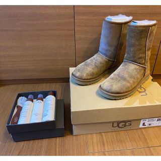 アグ(UGG)のUGGムートンブーツ　メンテナンスセット付き(ブーツ)