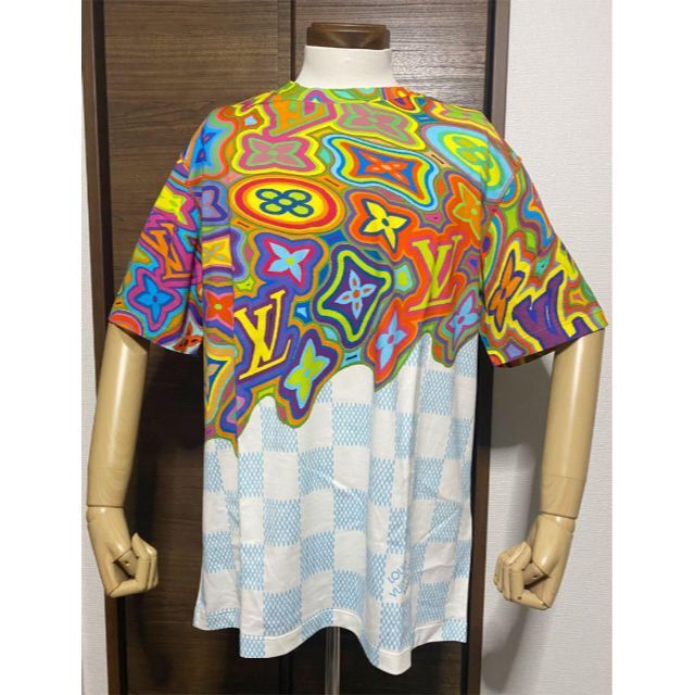 値引 VUITTON LOUIS - VUITTON LOUIS Tシャツ 新品未使用品XXLサイズ