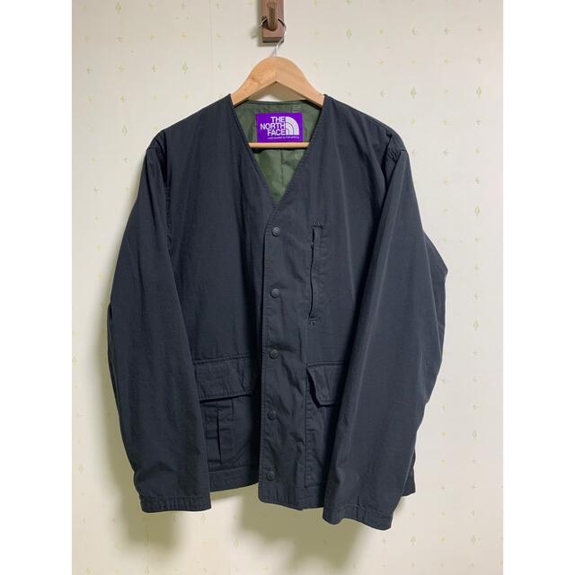 パープルレーベル Ripstop Hopper Field Cardigan