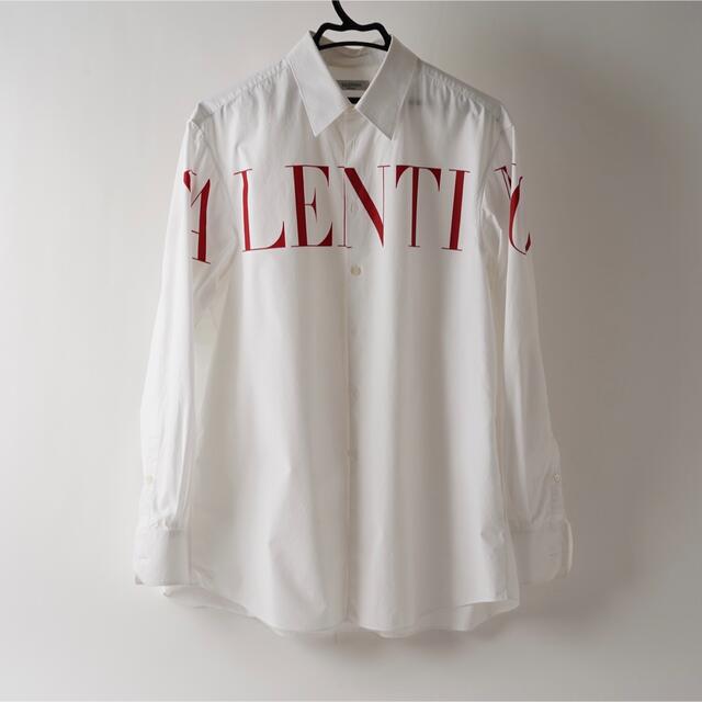 VALENTINO ロゴプリント シャツ 40