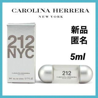 CAROLINA HERRERA - キャロライナヘレラ 212 オードトワレ NYC EDT 5ml ミニ香水