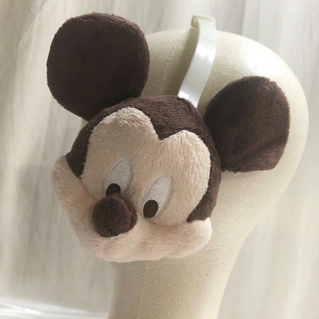 Disney ミッキーマウス イヤーマフ 耳当て ブラウン ① fktTXgCwgx