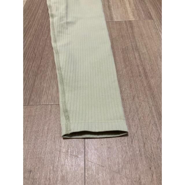 h&m high waist rib leggins xs レディースのレッグウェア(レギンス/スパッツ)の商品写真