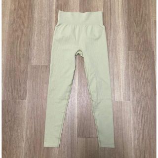 h&m high waist rib leggins xs(レギンス/スパッツ)