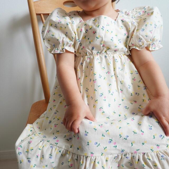 ﾐﾆｽｸｴｱﾜﾝﾋﾟｰｽ oh kids キッズ/ベビー/マタニティのキッズ服女の子用(90cm~)(ワンピース)の商品写真