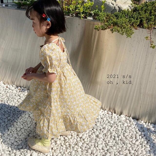 ﾐﾆｽｸｴｱﾜﾝﾋﾟｰｽ oh kids キッズ/ベビー/マタニティのキッズ服女の子用(90cm~)(ワンピース)の商品写真