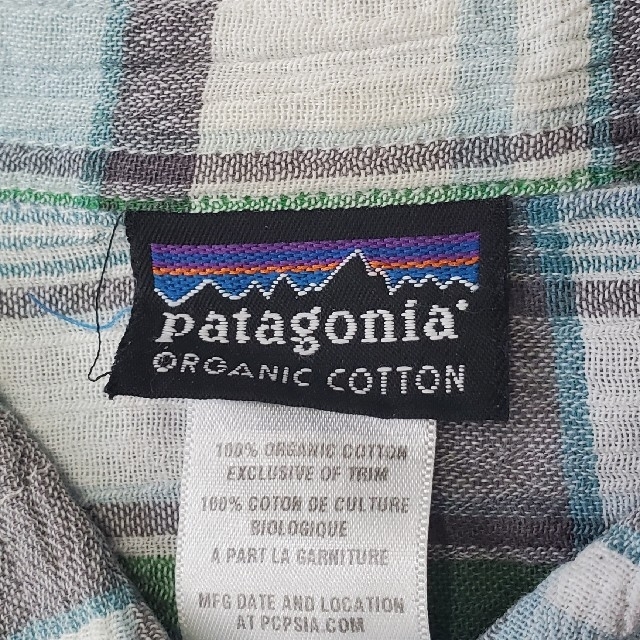 patagonia(パタゴニア)の【新入荷】【訳あり】patagonia　半袖　シャツ　チェック　XS　メンズ メンズのトップス(シャツ)の商品写真