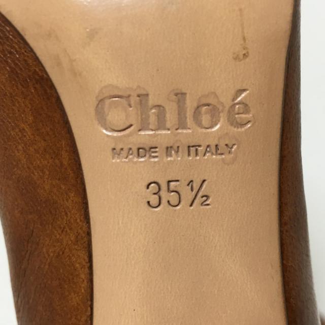 Chloe(クロエ)のクロエ パンプス 35 1/2 レディース - レディースの靴/シューズ(ハイヒール/パンプス)の商品写真