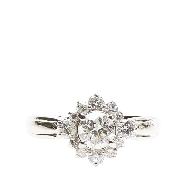 高級感 美品 【1-0055722】 1.26ct ダイヤ 指輪 リング プラチナ Pt900