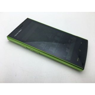 シャープ(SHARP)のsoftbank AQUOS PHONE 103SH グリーン◆中古◆414(スマートフォン本体)