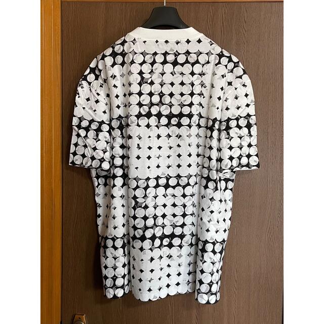 白50新品 メゾン マルジェラ パンチホール ポルカドット Tシャツ メンズ