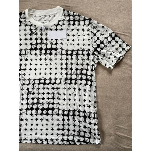 白50新品 メゾン マルジェラ パンチホール ポルカドット Tシャツ