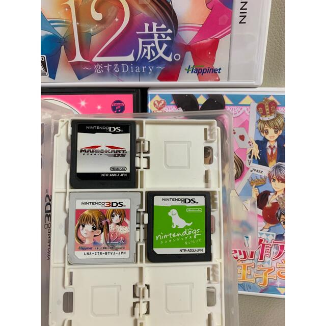 ニンテンドー3DS(ニンテンドー3DS)のNintendo 3DS 本体 ミスティピンク　＋ソフト エンタメ/ホビーのゲームソフト/ゲーム機本体(携帯用ゲーム機本体)の商品写真