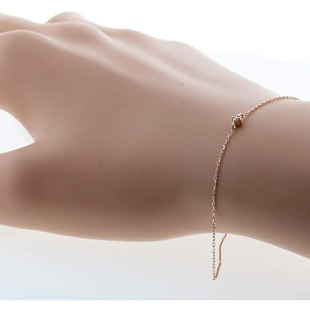 ete - ☆美品 ete エテ 0.014ct ダイヤモンド K18(PG) ブレスレットの