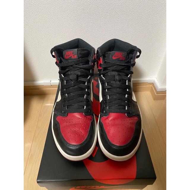 NIKE(ナイキ)のAir Jordan 1 Retro High OG Bred Toe  メンズの靴/シューズ(スニーカー)の商品写真