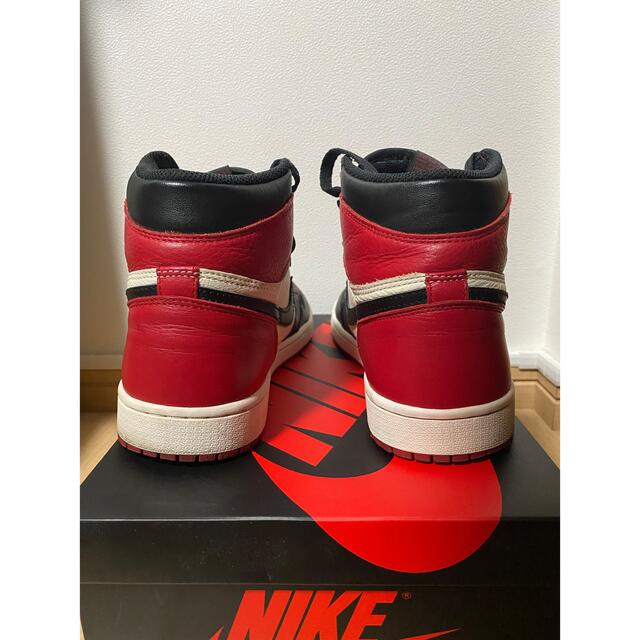 NIKE(ナイキ)のAir Jordan 1 Retro High OG Bred Toe  メンズの靴/シューズ(スニーカー)の商品写真