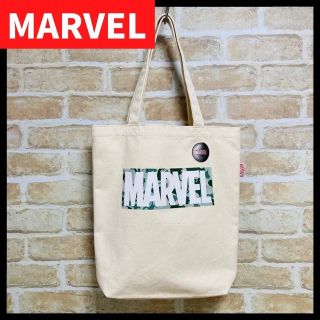 マーベル(MARVEL)のマーベル トートバッグ MARVEL カモフラロゴデザイン 正規ライセンス品(トートバッグ)