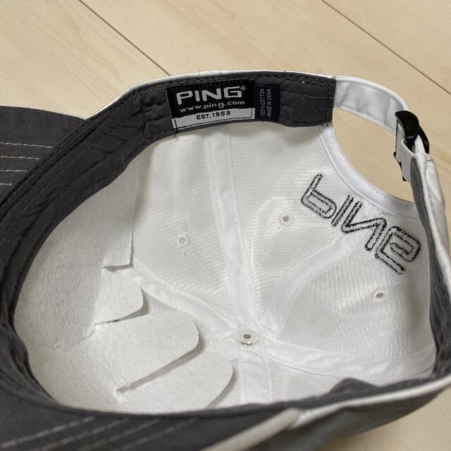 PING(ピン)のPING ジュニア レディースOK キャップ 未着用 レディースの帽子(キャップ)の商品写真