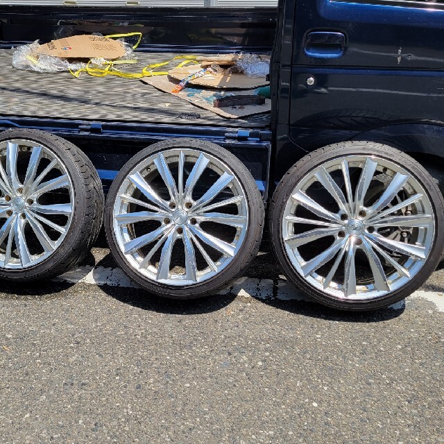 レオニス20inch 8.5J+52 タイヤセット自動車/バイク