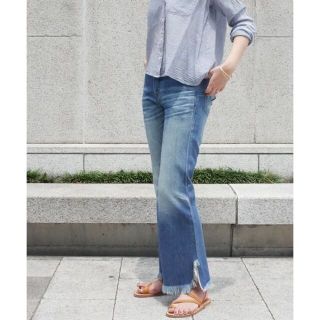 ドゥーズィエムクラス(DEUXIEME CLASSE)のNSF FLARE DENIM フレアデニムパンツ エヌエスエフ(デニム/ジーンズ)