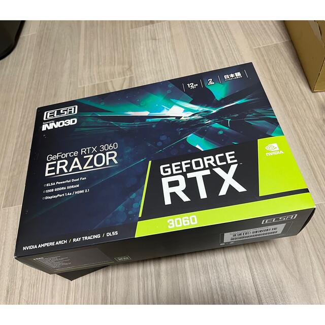 ELSA RTX3060 ELAZOR 非LHRPC/タブレット