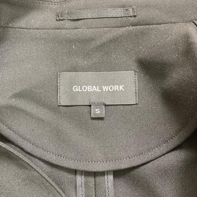 GLOBAL WORK(グローバルワーク)のジャケット　黒　メンズ　グローバルワーク　S メンズのジャケット/アウター(その他)の商品写真