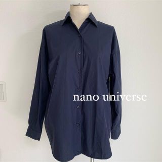 ナノユニバース(nano・universe)のnano universe タイプライターカシュクールシャツ(シャツ/ブラウス(長袖/七分))